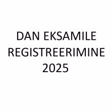DAN eksam